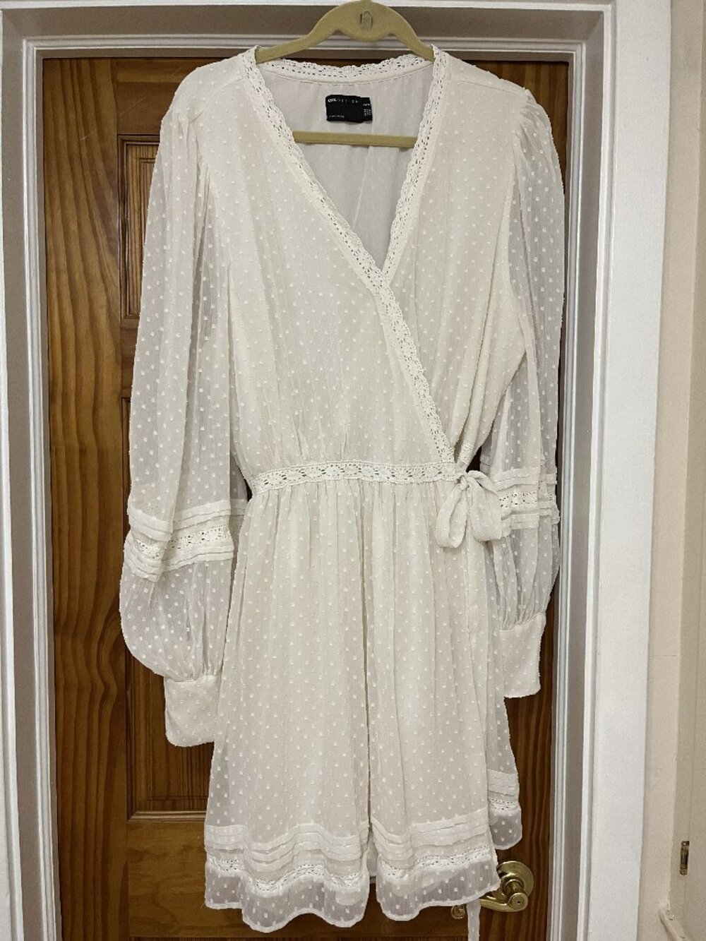Asos Design Long Sleeve Mini Dress